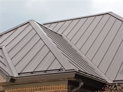 dark bronze metal roof panels